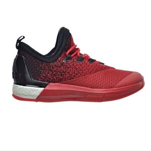 Adidas Kids Red and Black Sneakers